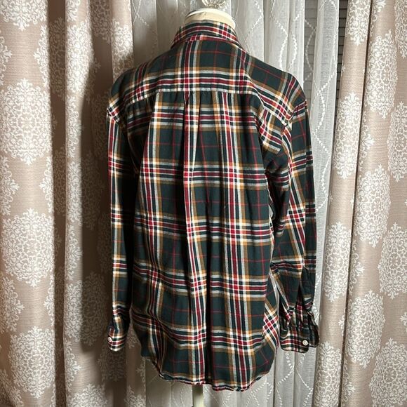Charter Club classics Flannel Button Down Long Sleeve Shirt size 4 - Picture 4 of 6